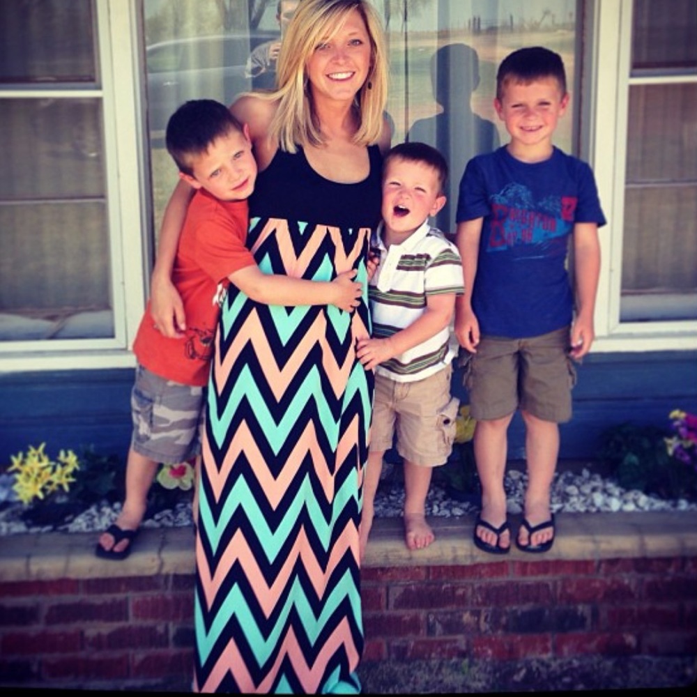 Racerback, Maxi Dress